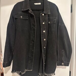 Black Denim Jacket